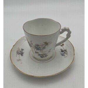 tea cup and saucer (kpm) konigliche porzellan